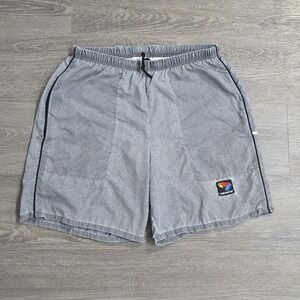 Vintage Bellwether Cycling Shorts USA Made Zipper Pockets FaDeD Gray Men's‎ Sz M